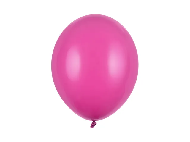 das-kost-mland-uni-pastell-luftballon-hot-pink-10er-30-cm image 1