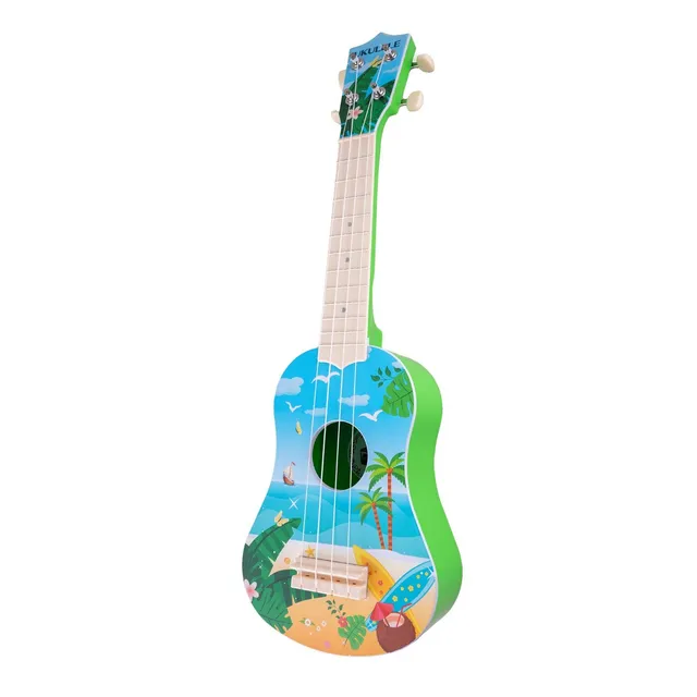das-kost-mland-ukulele-hawaii-53-cm-mehrfarbig-deko image 1