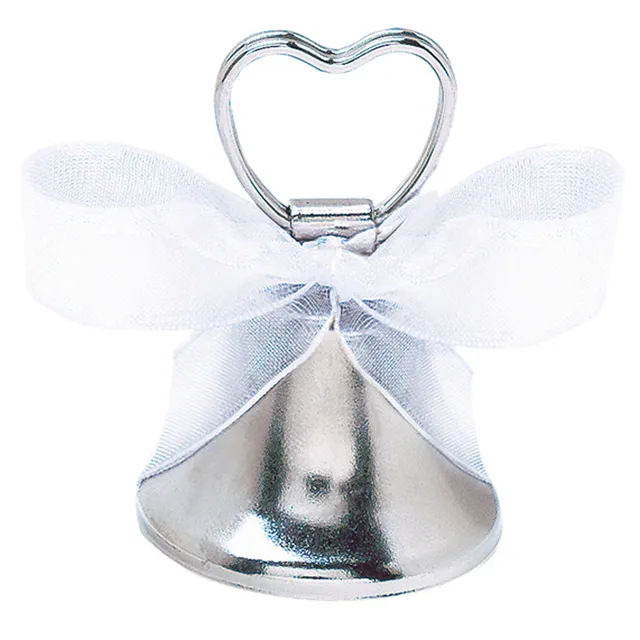 das-kost-mland-dekorationen-platzkartenhalter-glocke-silber image 1