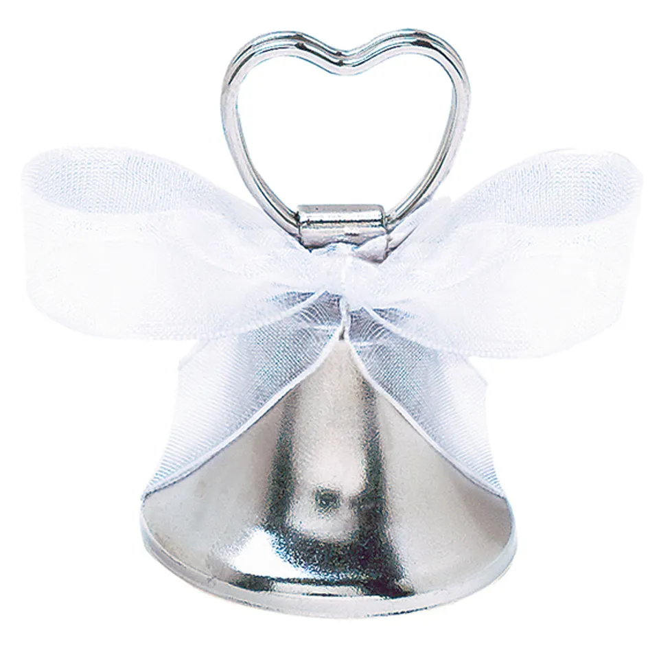 das-kost-mland-dekorationen-platzkartenhalter-glocke-silber image 1