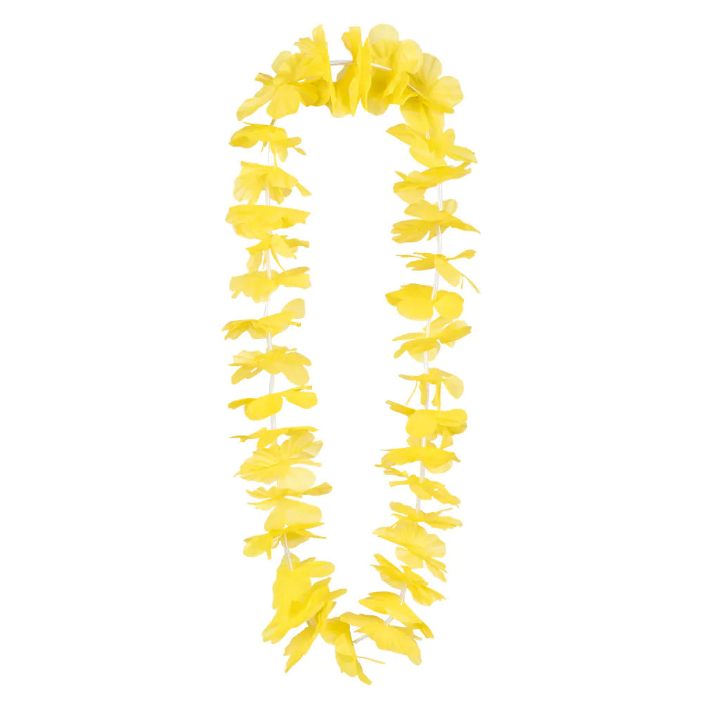 das-kost-mland-hawaii-blumenkette-ohana-gelb-kost-m image 2