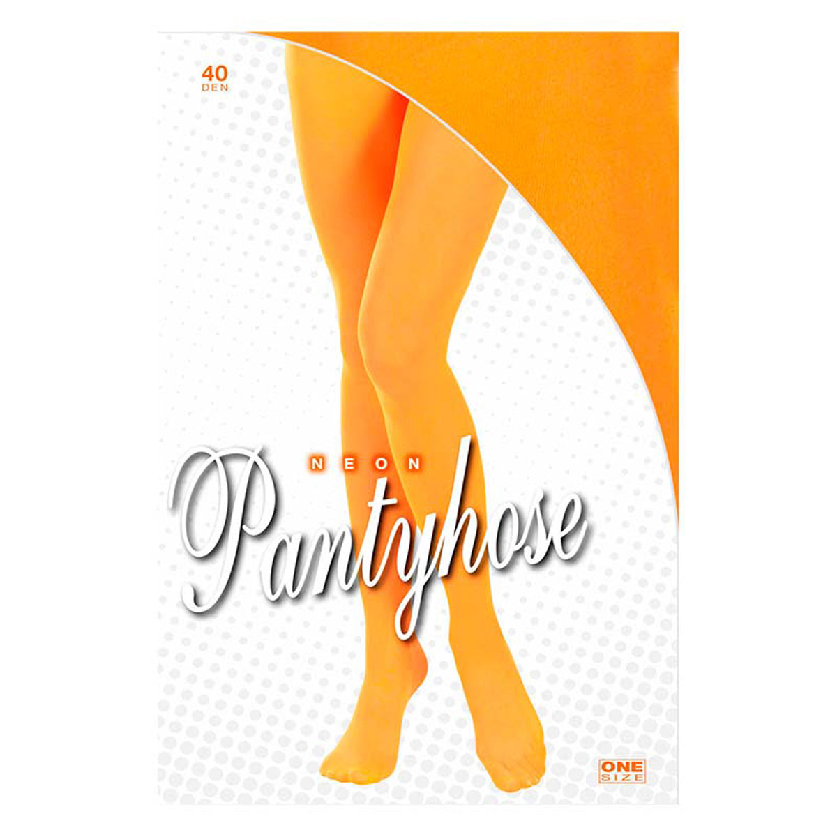 das-kost-mland-strumpfhose-uni-neon-orange-std image 3