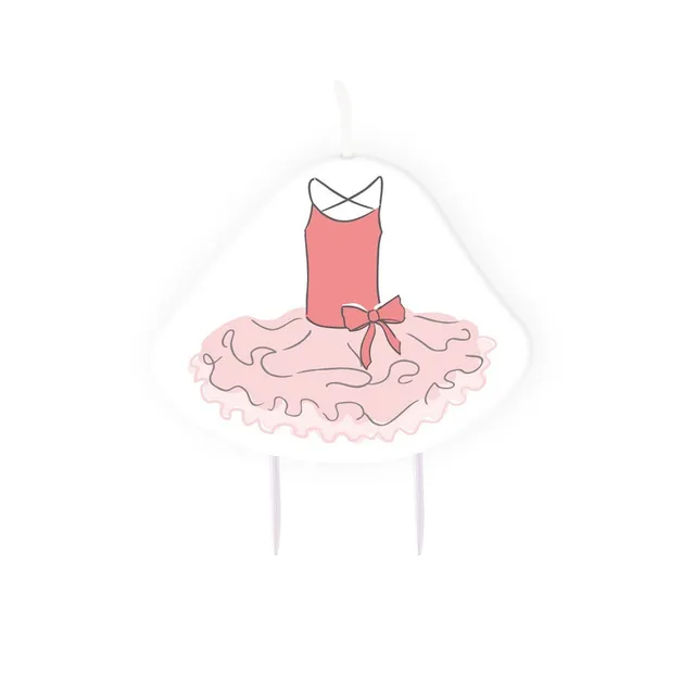 das-kost-mland-little-dancer-kuchenkerze-9-cm-ballerina image 1