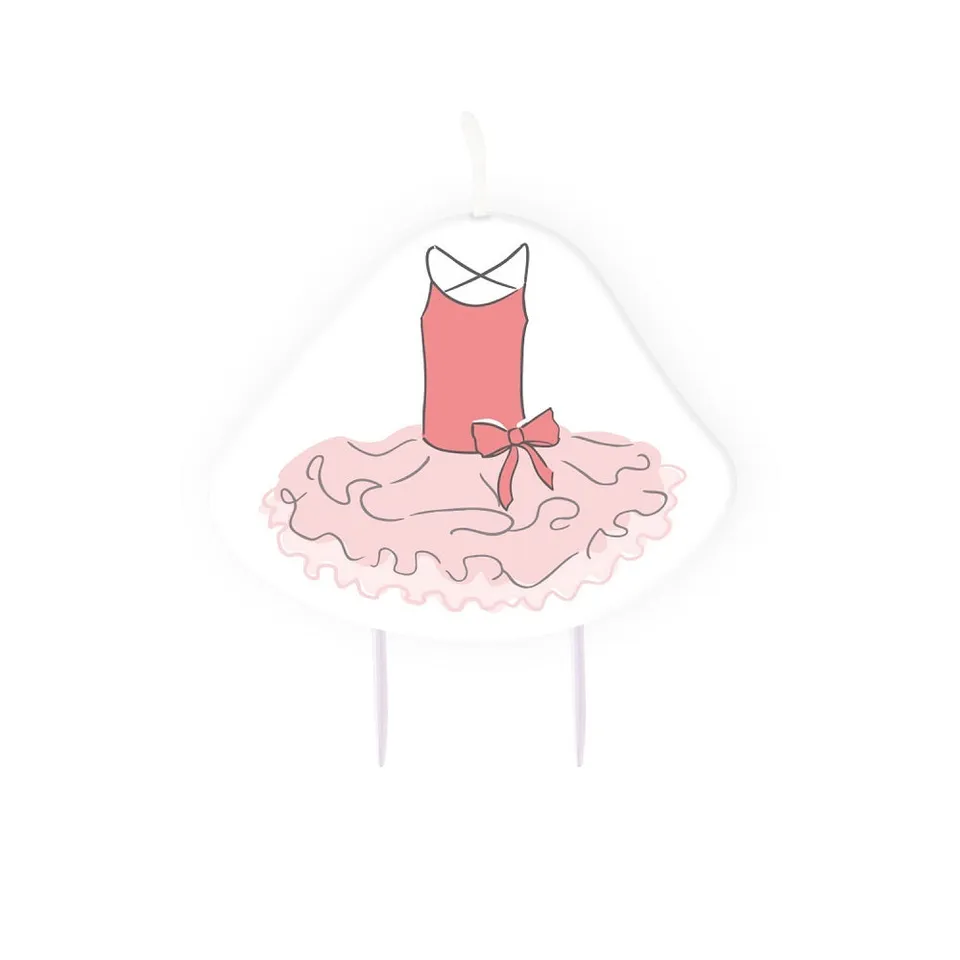 das-kost-mland-little-dancer-kuchenkerze-9-cm-ballerina image 1