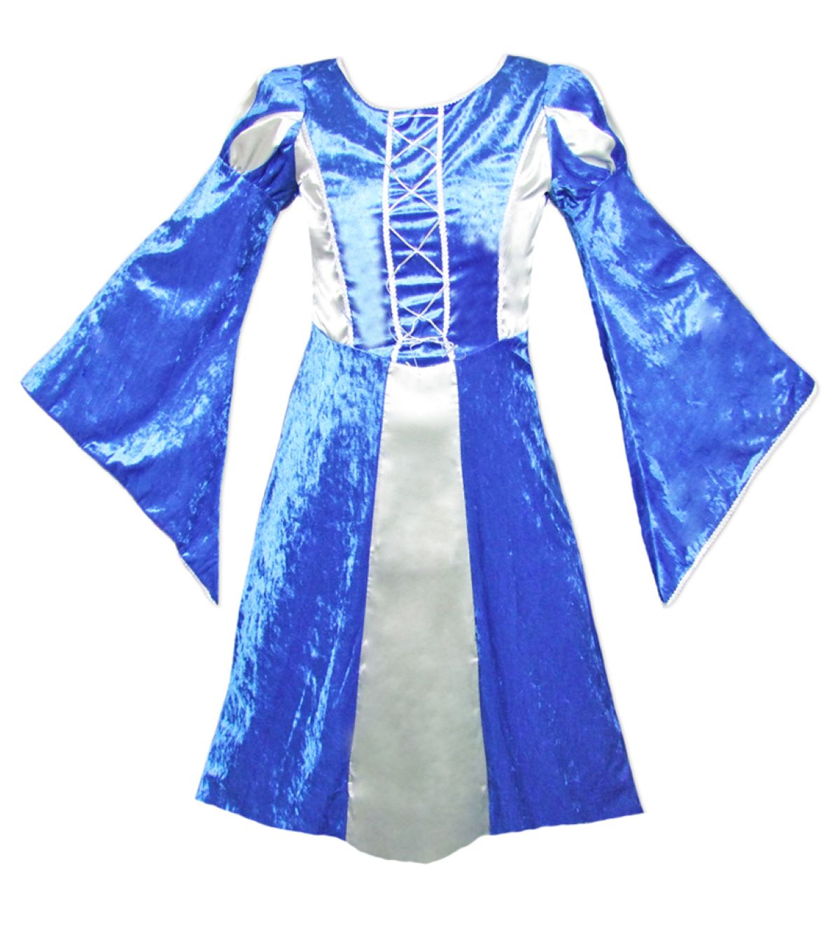 das-kost-mland-m-dchen-prinzessin-helena-kost-m-blau-silber-samt image 7