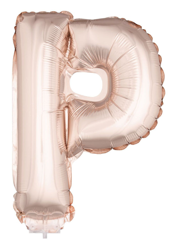 das-kost-mland-buchstaben-folienballon-41cm-ros-gold-p image 1