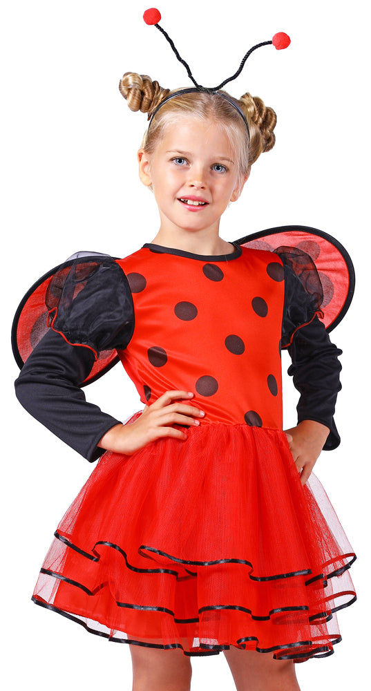 das-kost-mland-m-dchen-ladybug-marienk-fer-kost-m-rot-116-128 image 1