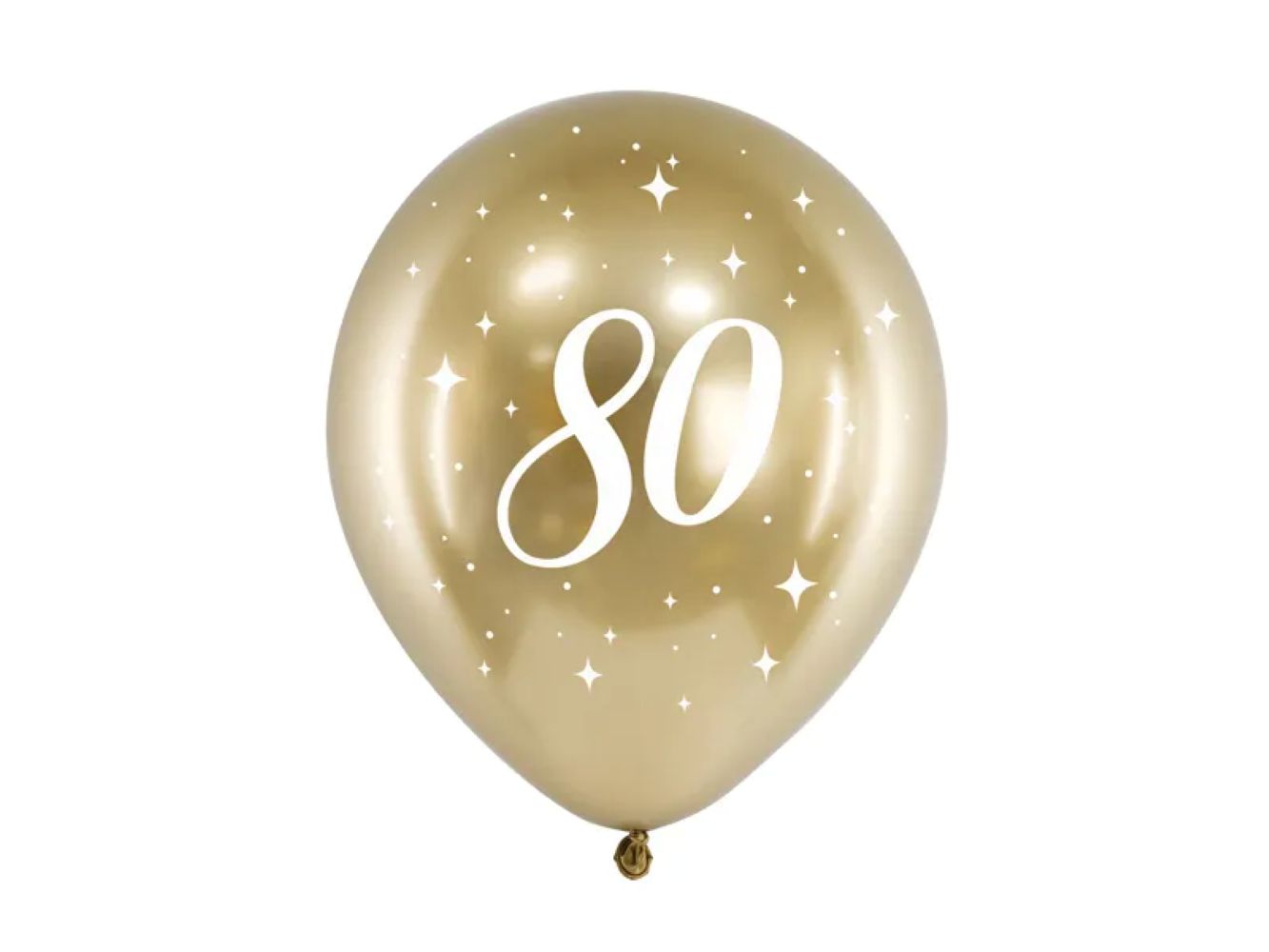das-kost-mland-happy-birthday-luftballons-gold-30cm-6-stk image 1