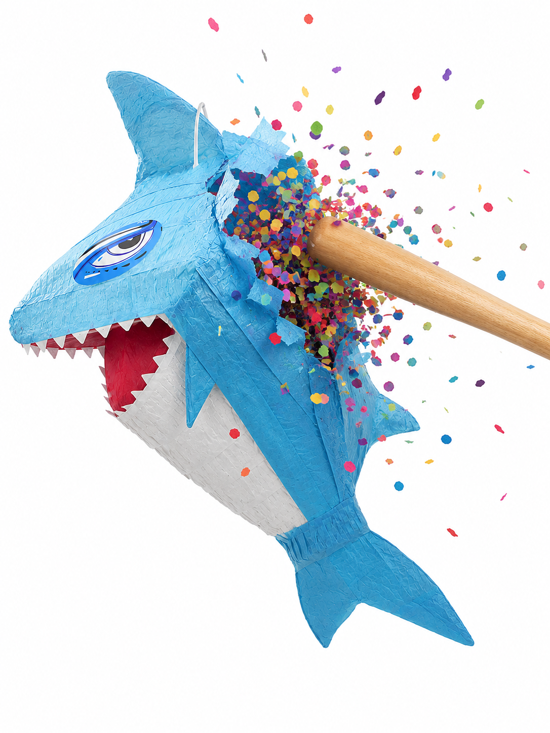 das-kost-mland-dekorationen-pinata-blauer-hai-65x19x38cm-zum-bef-llen image 5