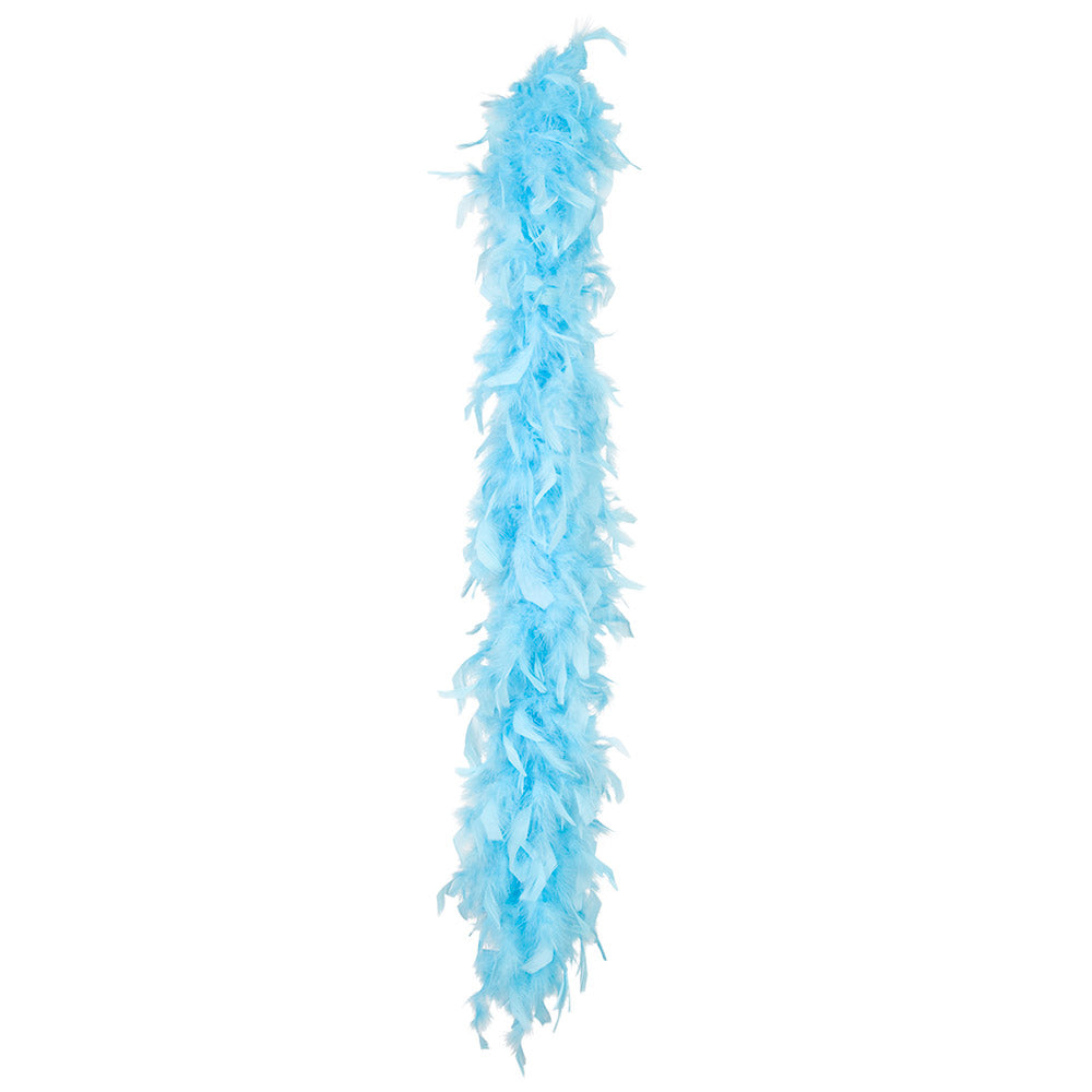 das-kost-mland-accessoires-federboa-180-cm-t-rkis-50-g image 1