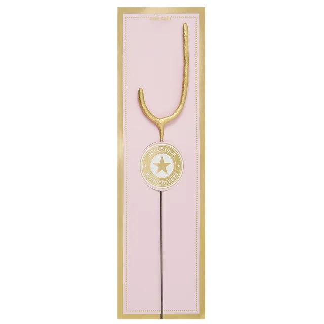 das-kost-mland-dekorationen-wunderkerze-classic-j-gold-6-5cm-35s image 1