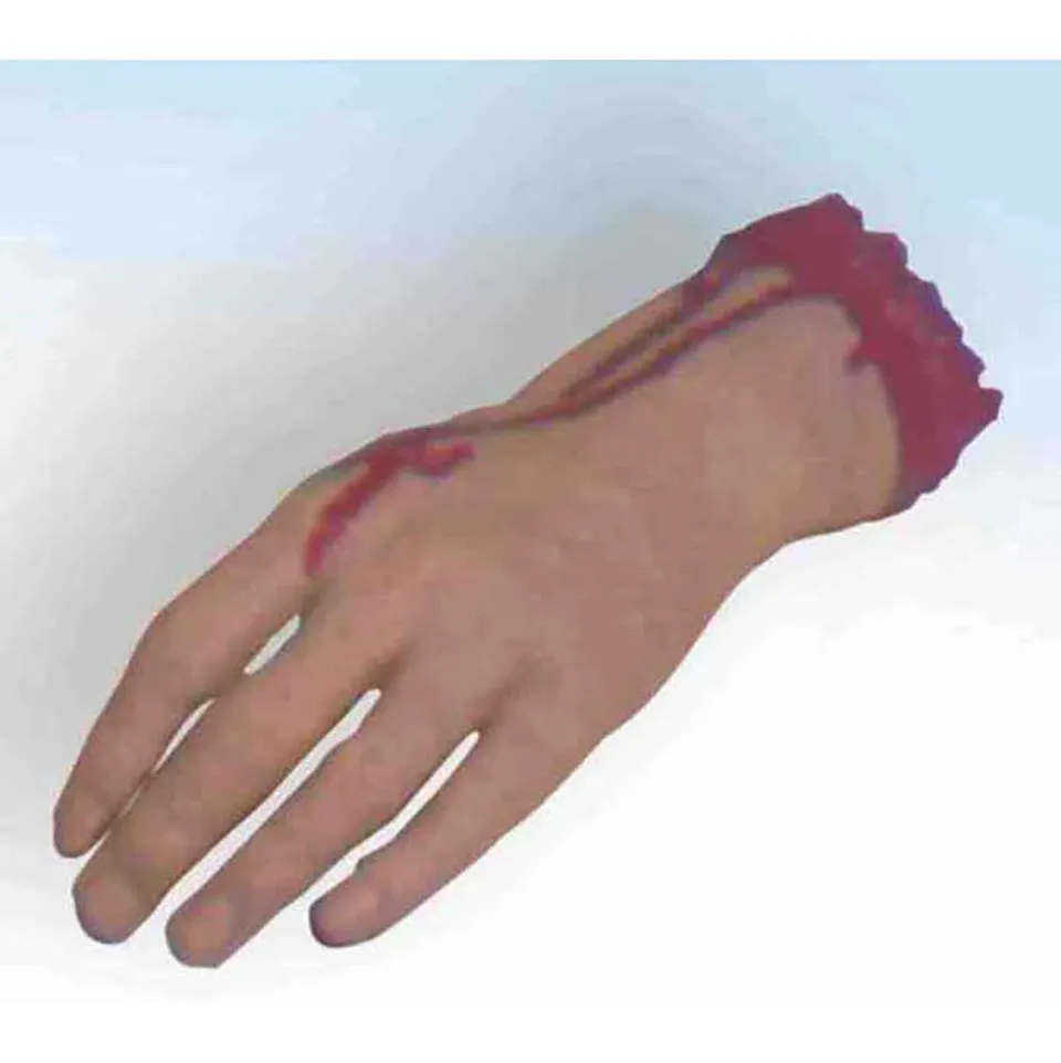 das-kost-mland-halloween-hand-abgehackt-blutig-grusel-deko image 1