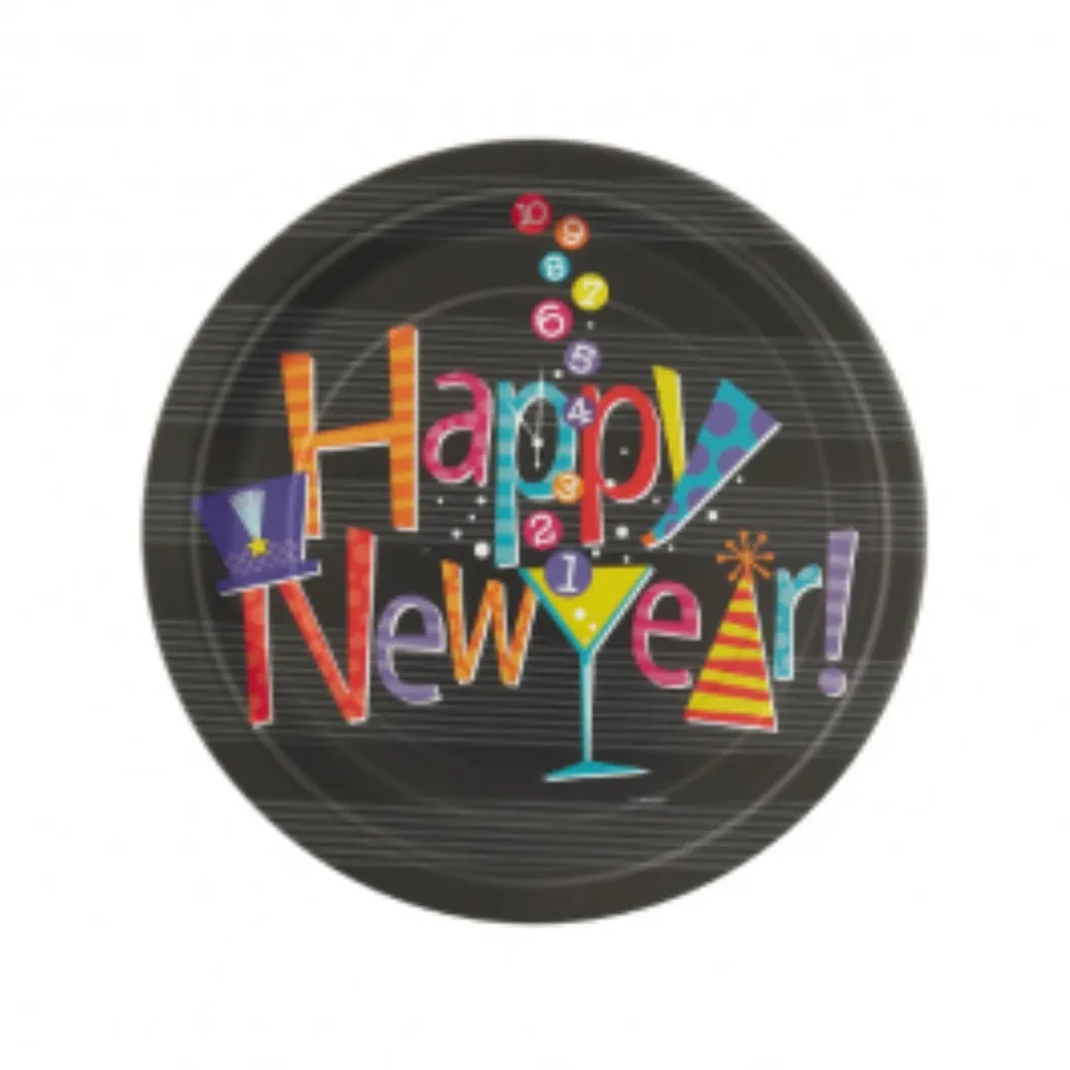 das-kost-mland-pappteller-new-year-countdown-18cm-8stk image 1