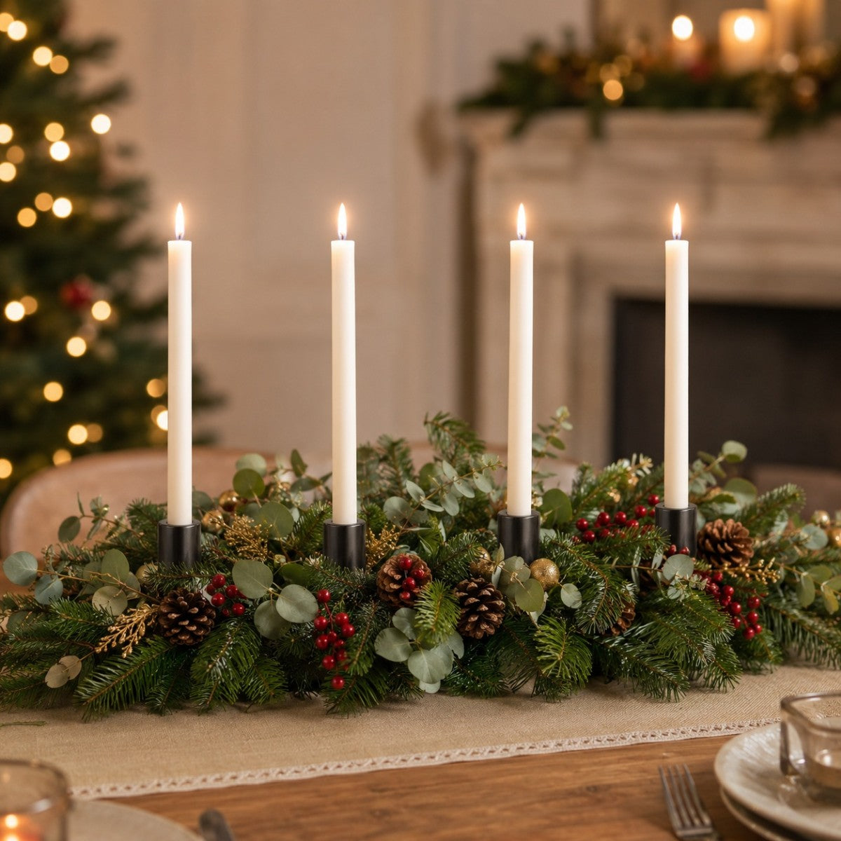 stabkerzenhalter-adventskranz-schwarz-23mm-4-st-ck-10862 image 2