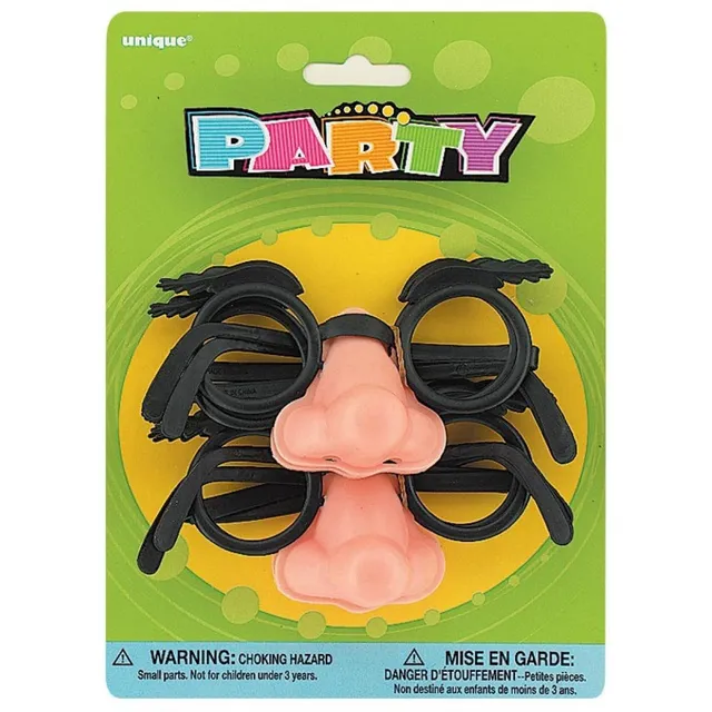 das-kost-mland-favours-brille-nase-4-st-ck-party-set image 1