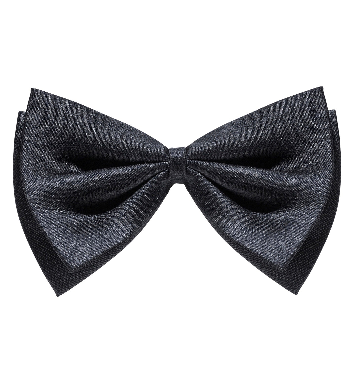 fliege-deluxe-schwarz-herren-fliege-querschleife-fasching image 1