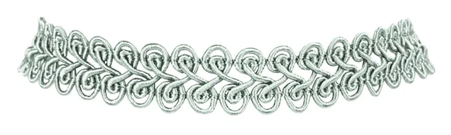 das-kost-mland-spitzen-kropfband-silber-halskette-verstellbar image 1