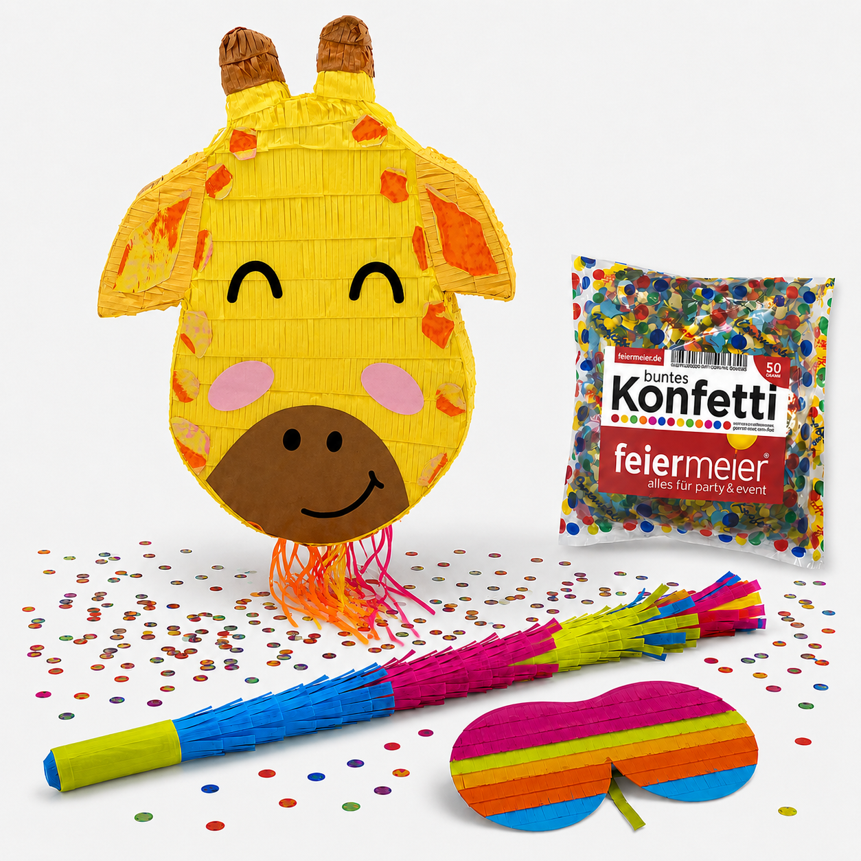 das-kost-mland-pinata-set-4-tlg-mit-stock-und-maske image 5