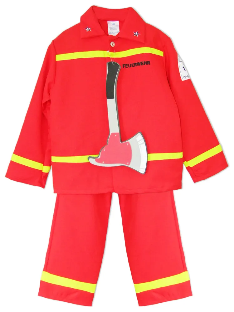 das-kost-mland-feuerwehrmann-kost-m-kinder-rot-gr-104 image 1