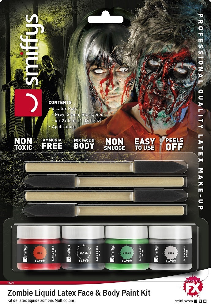 das-kost-mland-fl-ssiglatex-set-zombie-4x29-5ml-applikator image 1