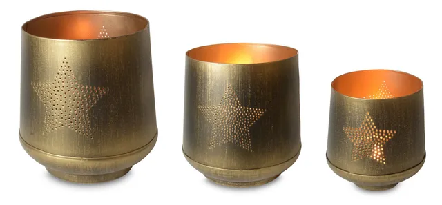 riffelmacher-windlicht-set-3-tlg-stern-baum-gold-bronze-19155 image 1