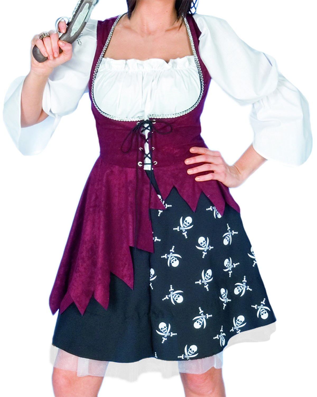das-kost-mland-jenna-piratin-kost-m-damen-totenkopf-gr-36-46 image 2