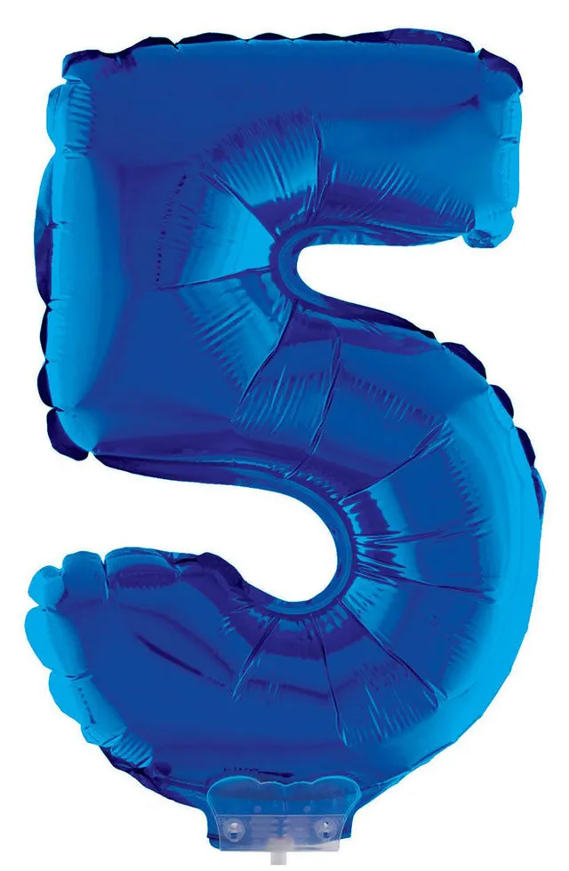 das-kost-mland-dekorationen-folienballon-zahl-5-blau-41cm-stab image 1