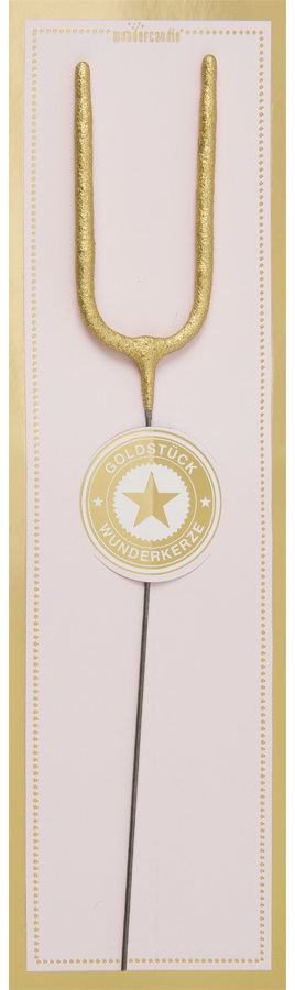 das-kost-mland-wunderkerze-buchstabe-classic-u-gold-6-5-cm image 1