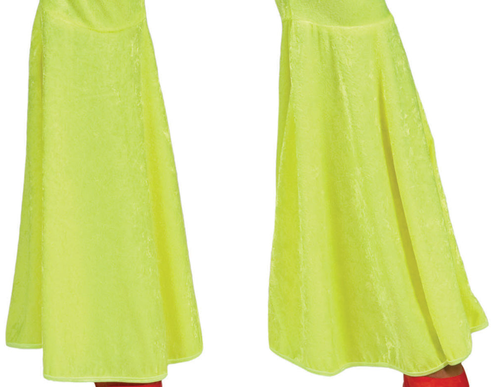 das-kost-mland-damen-disco-anzug-neon-gelb-overall-mit-stulpen image 4