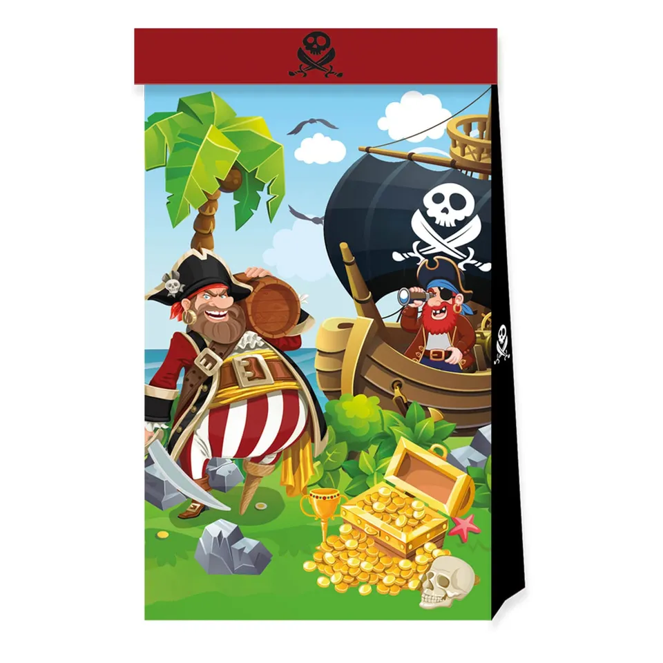 das-kost-mland-dekorationen-geschenkt-ten-pirat-4-st-ck-fsc image 1