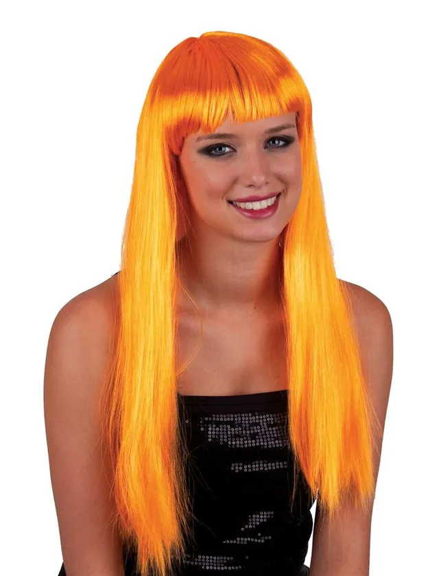 das-kost-mland-accessoires-per-cke-alexis-lang-orange-mit-pony image 1