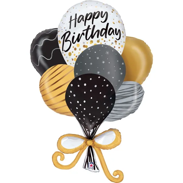das-kost-mland-deko-folienballon-happy-birthday-97cm-schleife image 1