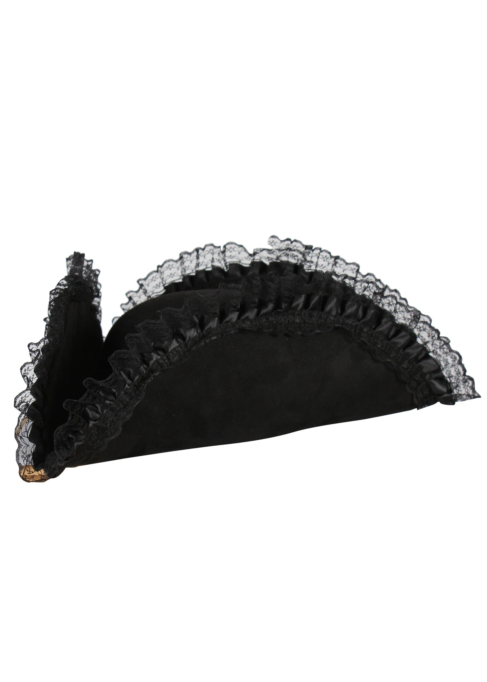 das-kost-mland-accessoires-dreispitz-hut-blackbeard-schwarz image 1