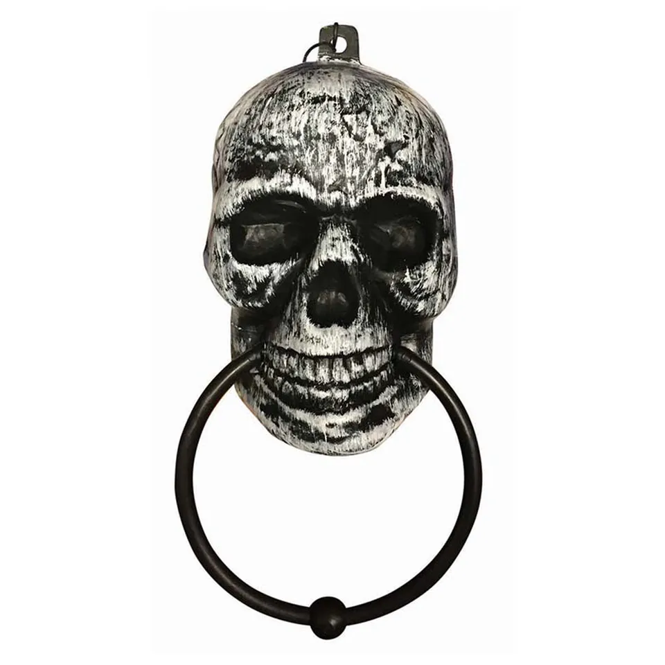 das-kost-mland-totenkopf-t-rklopfer-halloween-t-rkdeko image 1