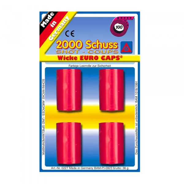 das-kost-mland-dekorationen-munition-100-schuss-dose-2000-schuss image 1