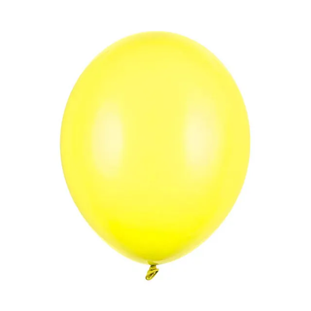 das-kost-mland-luftballon-uni-pastell-gelb-30-cm-50-stk image 1