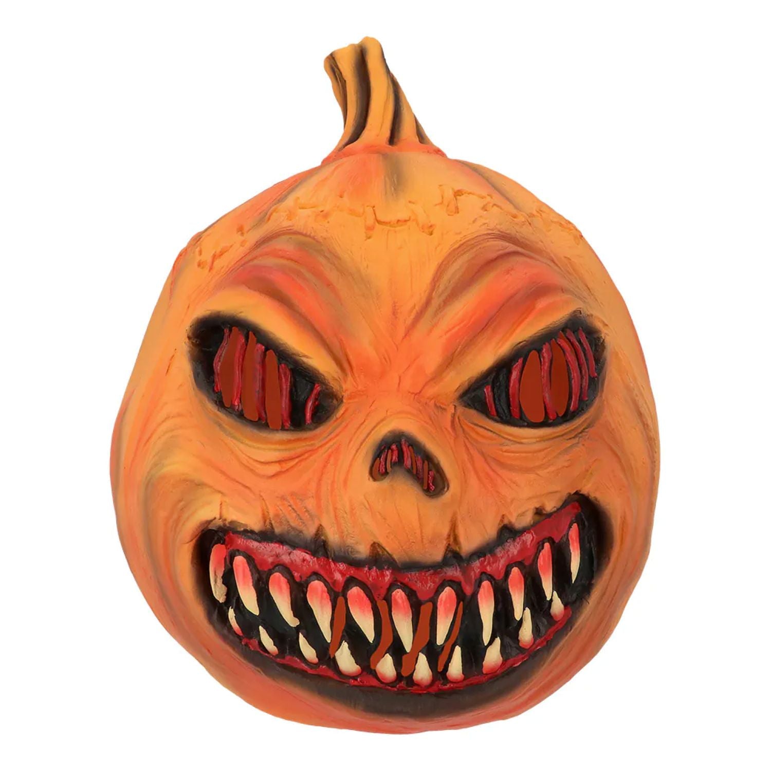 das-kost-mland-pumpkin-monster-latexmaske-orange-halloween image 2