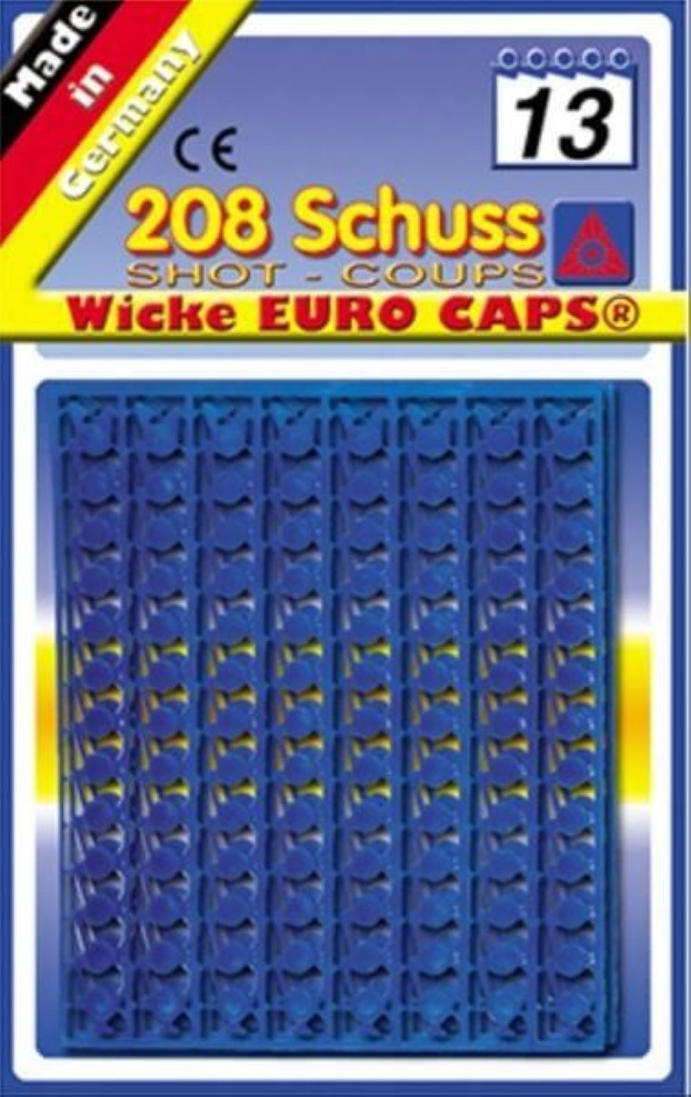 das-kost-mland-dekorationen-munition-13-schuss-208-schuss-blister image 1