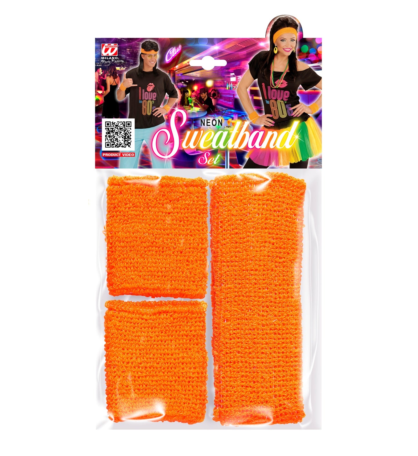 schwei-b-nder-set-3-tlg-neonorange-80er-disco image 2