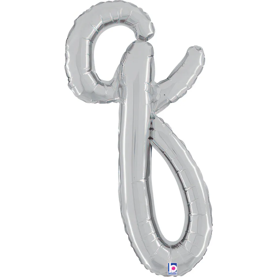 grabo-folienballon-buchstabe-skript-silber-q-61cm-luft image 1