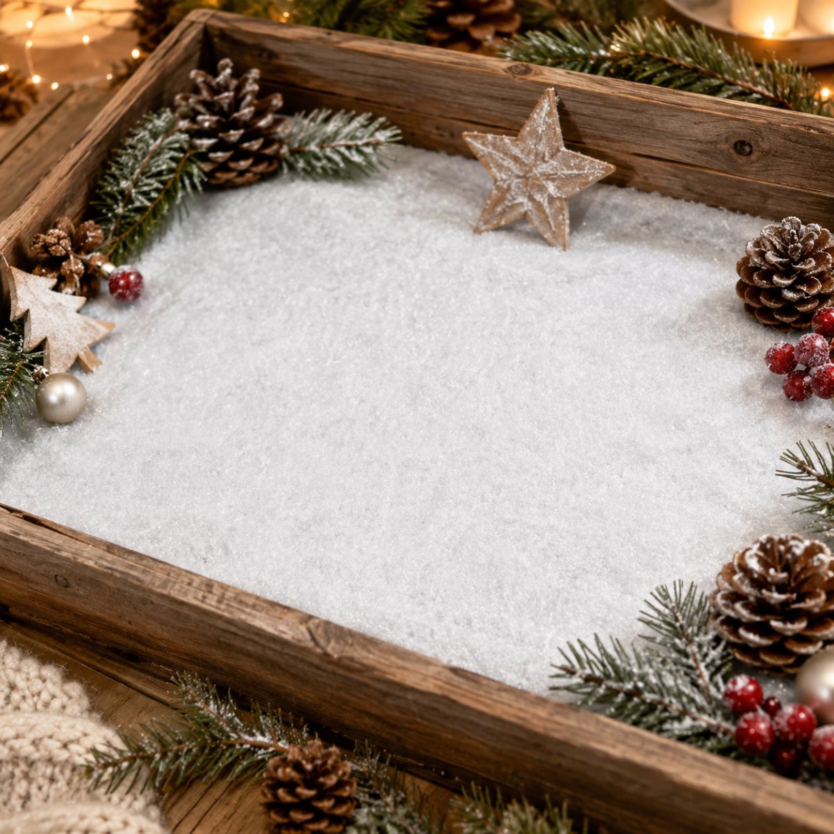 riffelmacher-schneewatte-schneevlies-125x125-cm-wei image 6