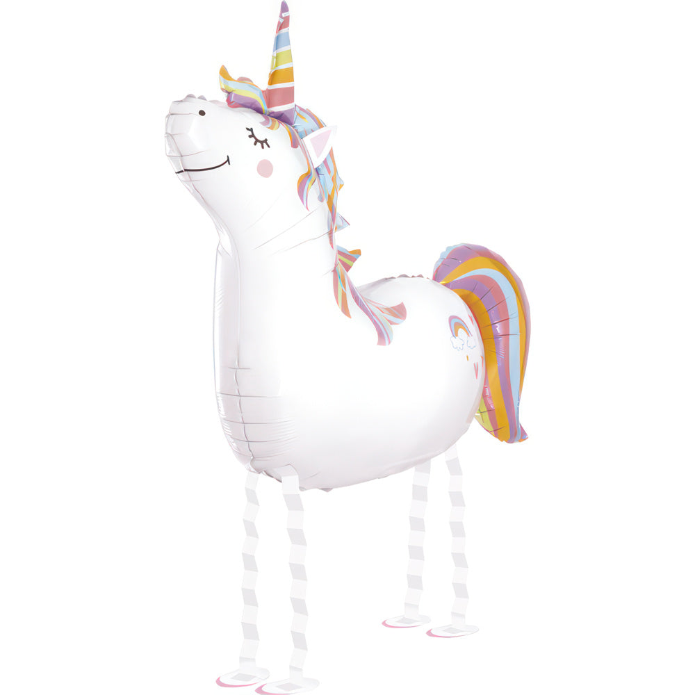 das-kost-mland-deko-airwalker-einhorn-folienballon-91-cm image 2