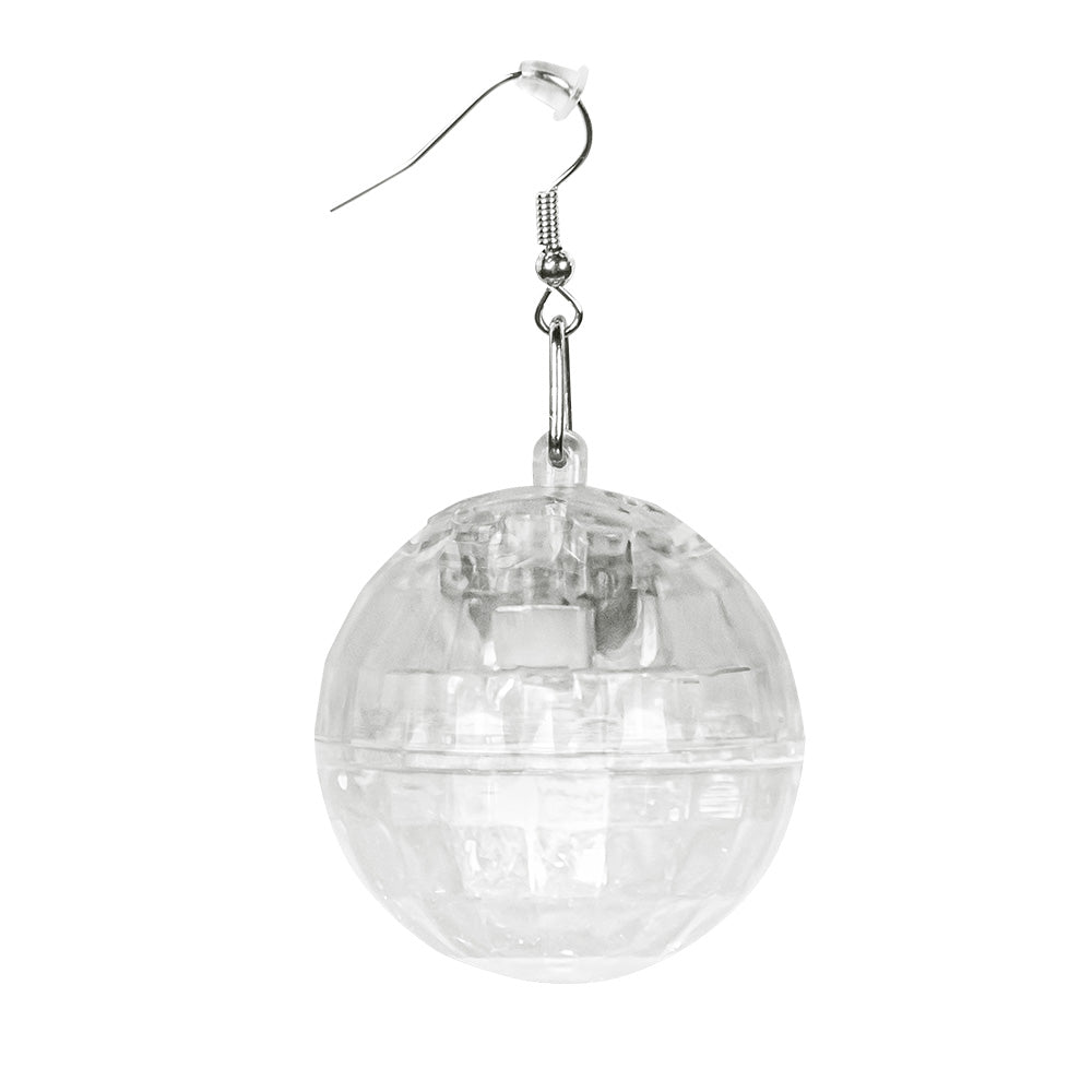 das-kost-mland-accessoires-discokugel-led-ohrringe-silber image 3