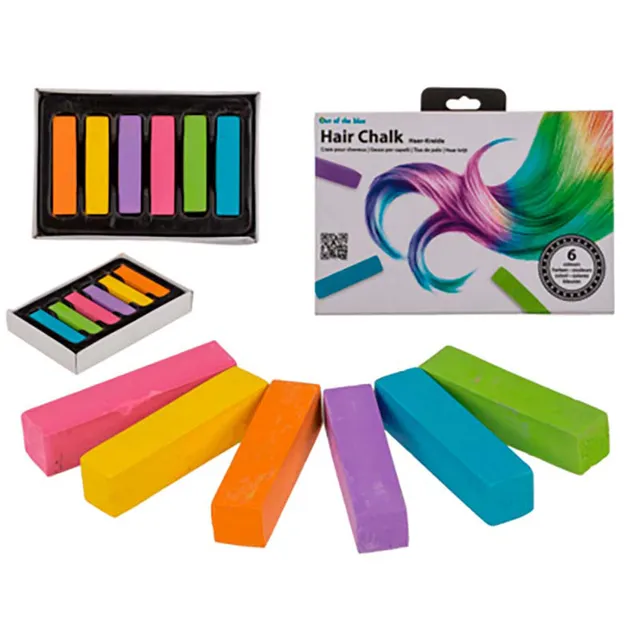 das-kost-mland-accessoires-haarkreide-6-farben-set-bunt image 1