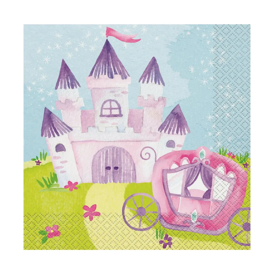 das-kost-mland-magical-princess-servietten-16-stk-33x33-cm image 1