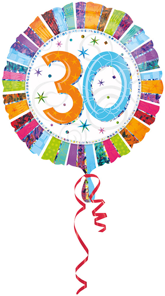 das-kost-mland-radiant-birthday-folienballon-45cm-30 image 2