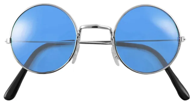 das-kost-mland-lennon-nickelbrille-blau-runde-retrobrille image 1