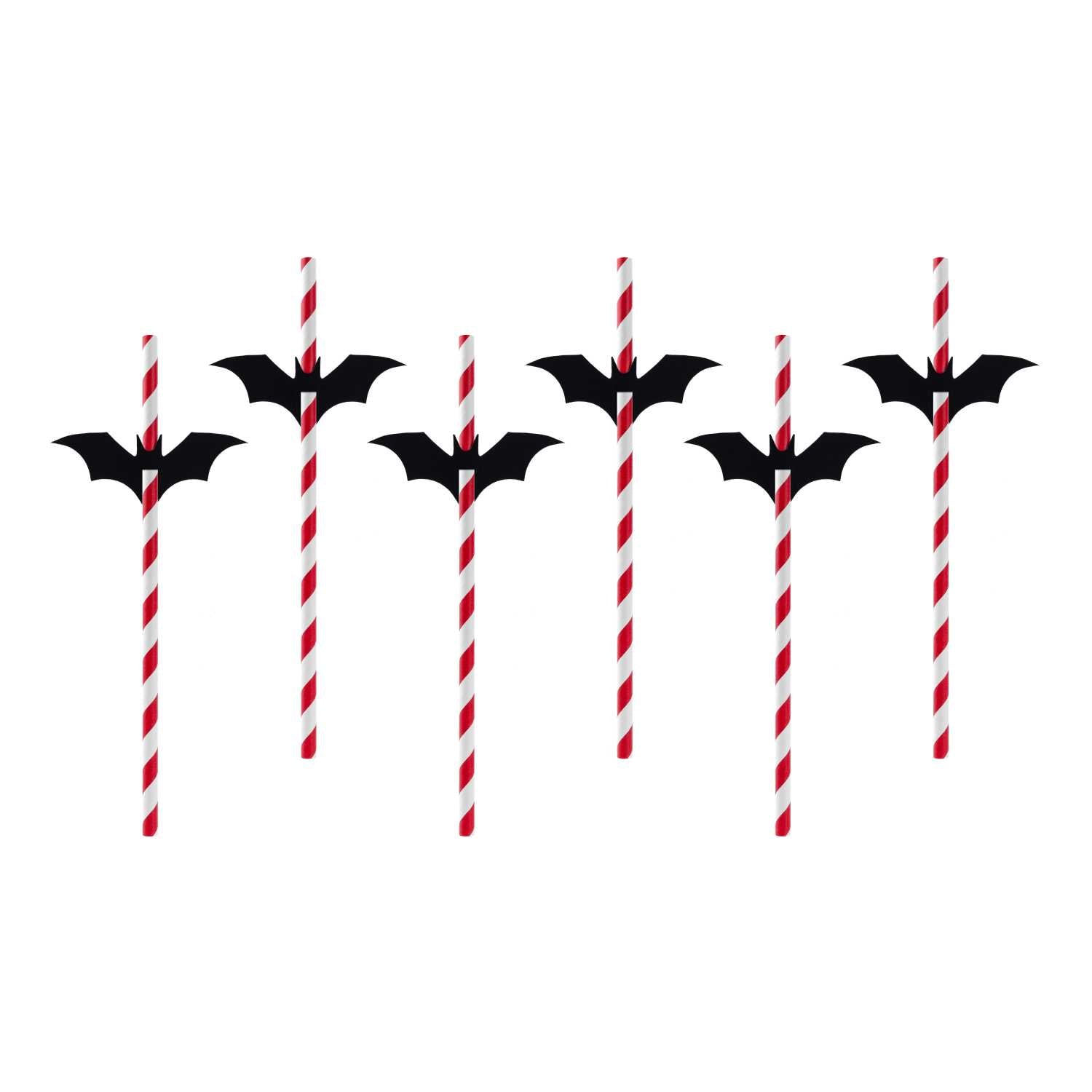 das-kost-mland-dekorationen-papierstrohhalme-flederm-use-19-5-cm image 1