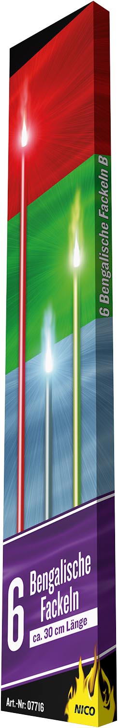 das-kost-mland-dekorationen-bengalische-fackeln-30cm-6-stk-bunt image 1