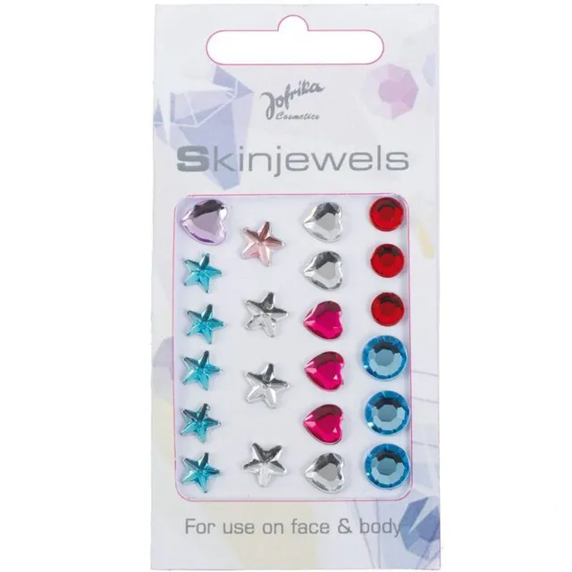 jofrika-skinjewels-herzen-sterne-bunt-gesichtssteine-glitzer image 1